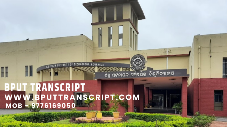 How to Get a Transcript from BPUT Online: Complete Process