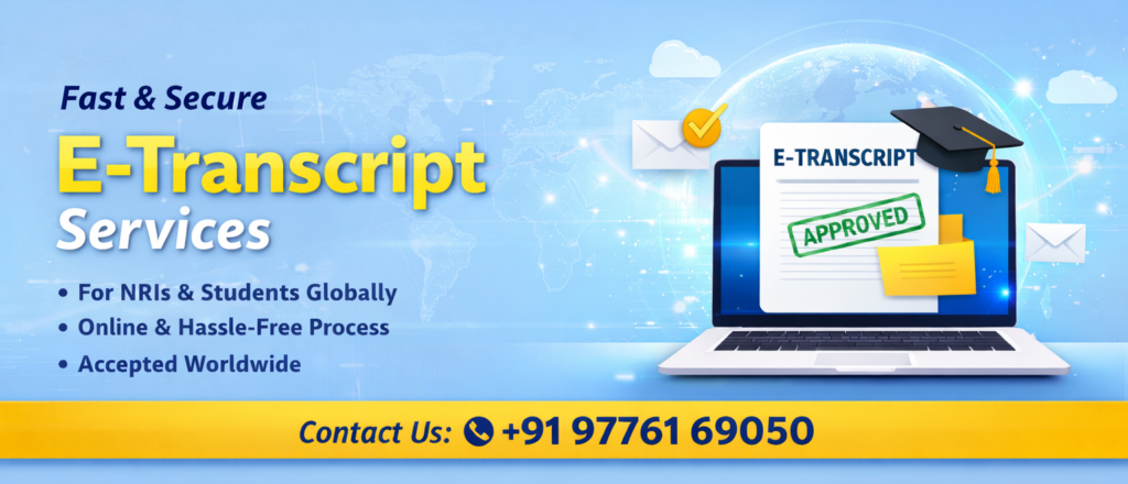 BPUT transcript verification for WES Canada