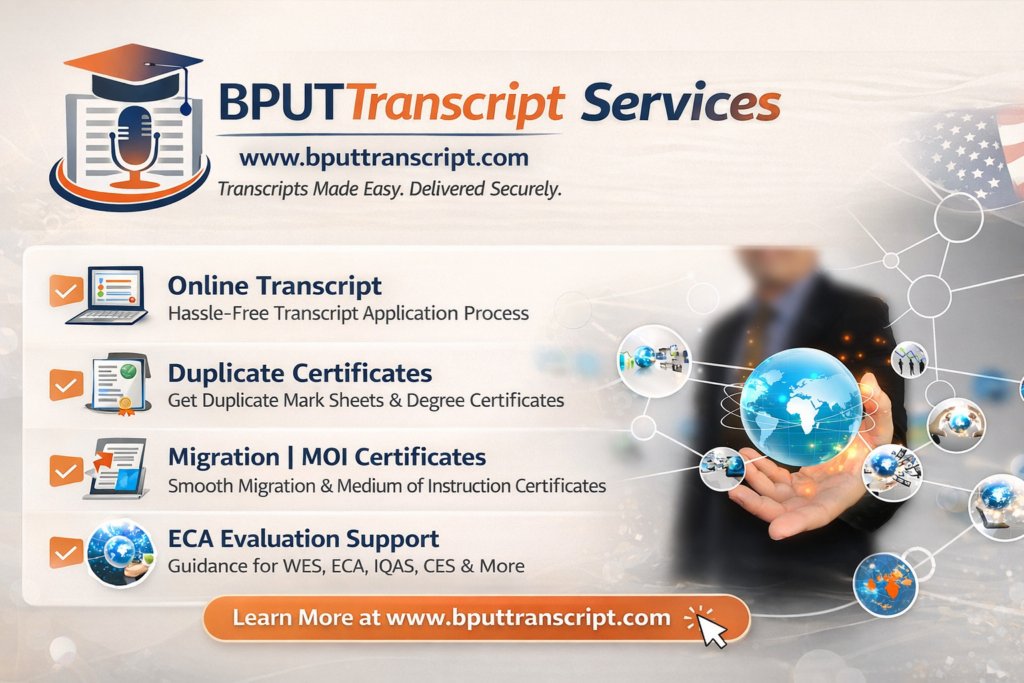 bput transcript odisha services